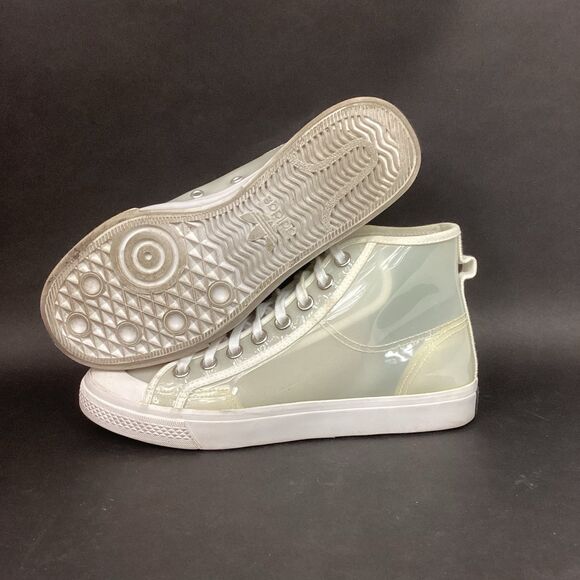Adidas Nizza High Translucent Tint - Women's Sz 8 - Cloud White Sneakers- FW9940 - Picture 1 of 13